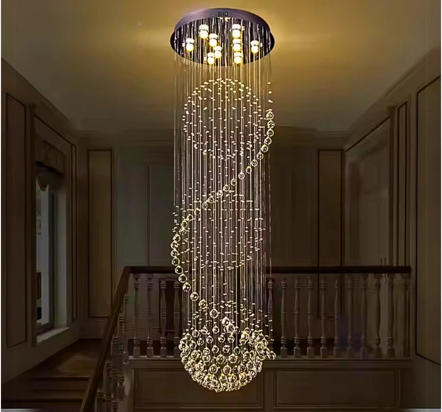 STARLIGHT CRYSTAL DUPLEX CHANDELIER