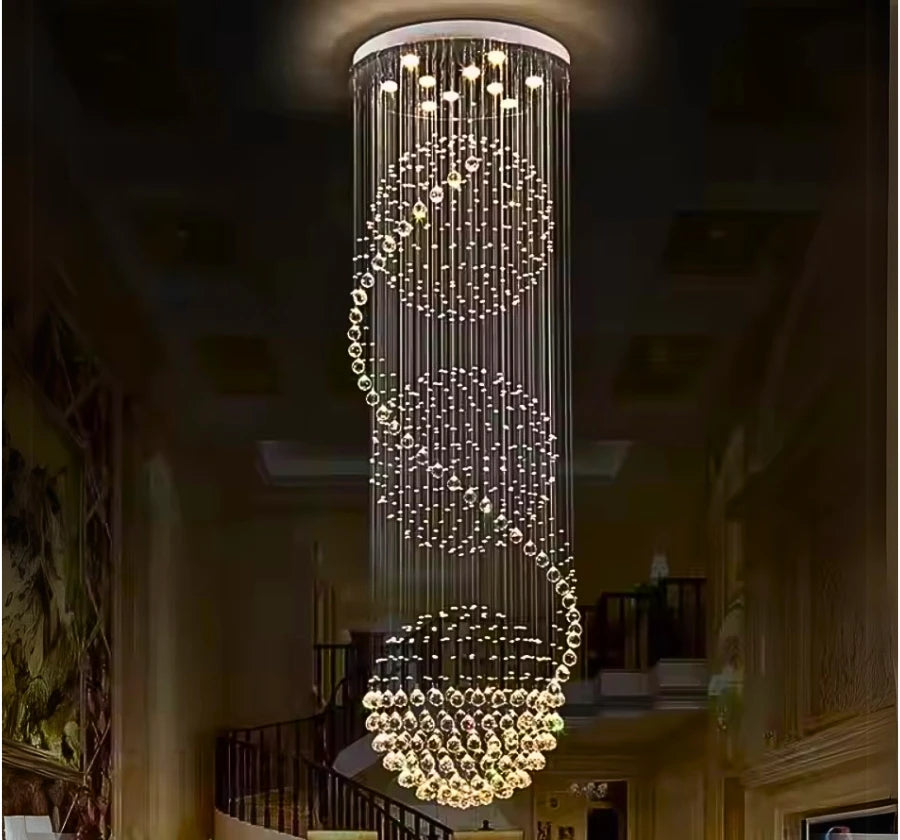 STARLIGHT CRYSTAL DUPLEX CHANDELIER