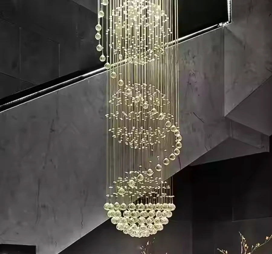 STARLIGHT CRYSTAL DUPLEX CHANDELIER