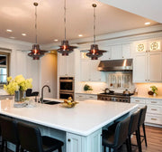 ELANTE ROSE GOLD PENDANT LIGHT