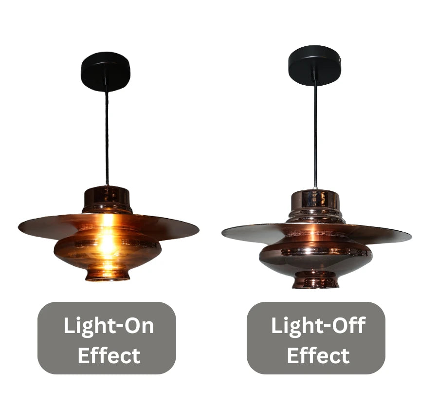 ELANTE ROSE GOLD PENDANT LIGHT