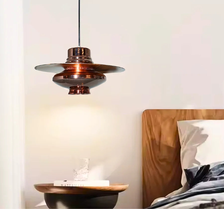 ELANTE ROSE GOLD PENDANT LIGHT