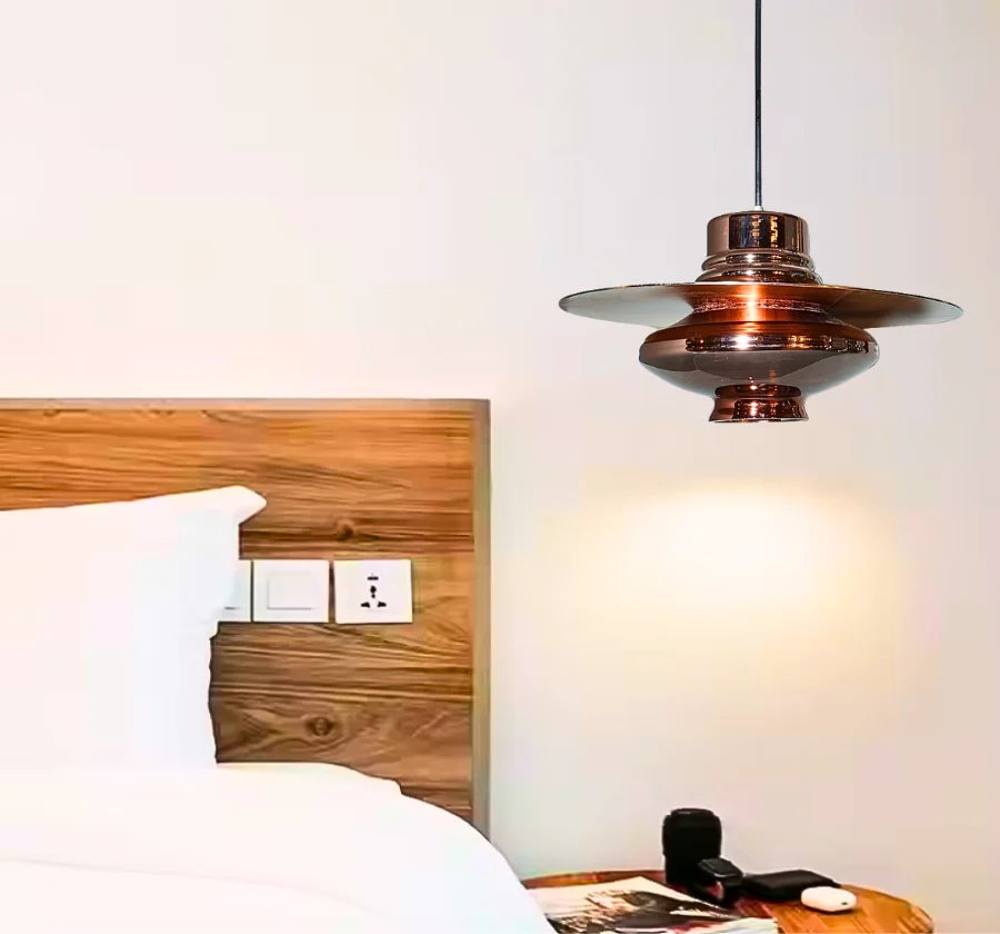 ELANTE ROSE GOLD PENDANT LIGHT