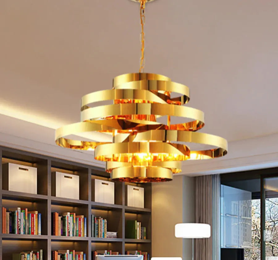 VALENCIA GOLDEN CHANDELIER