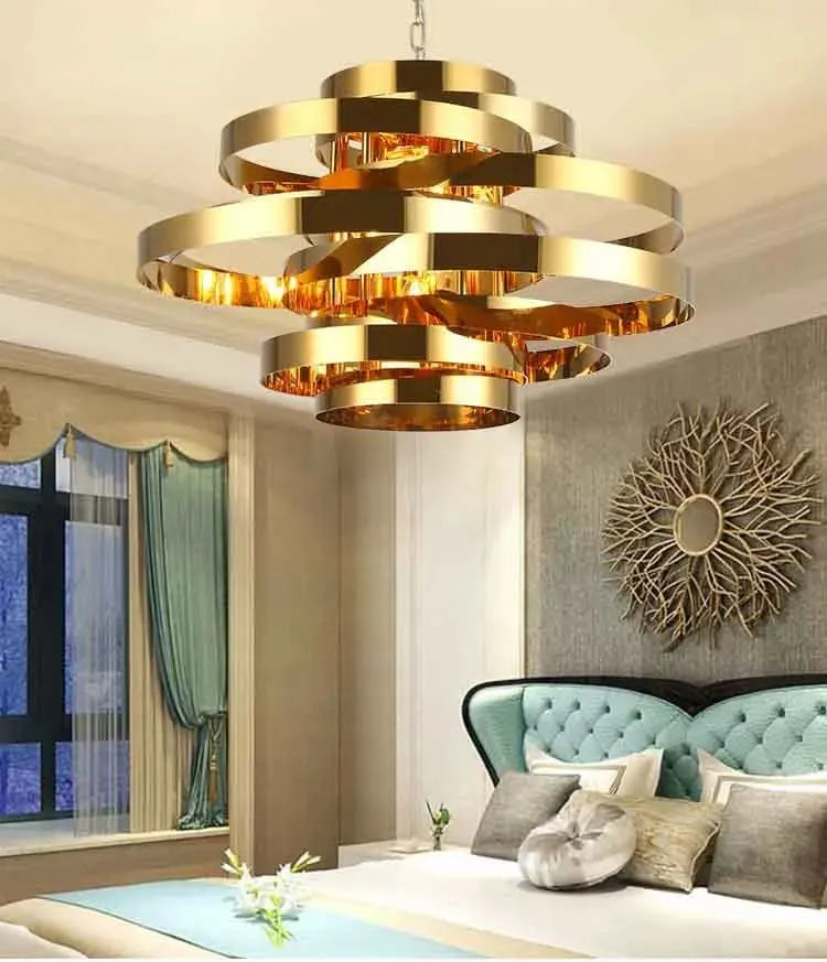 VALENCIA GOLDEN CHANDELIER