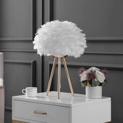 PLUMAGE FEATHER TABLE LAMP