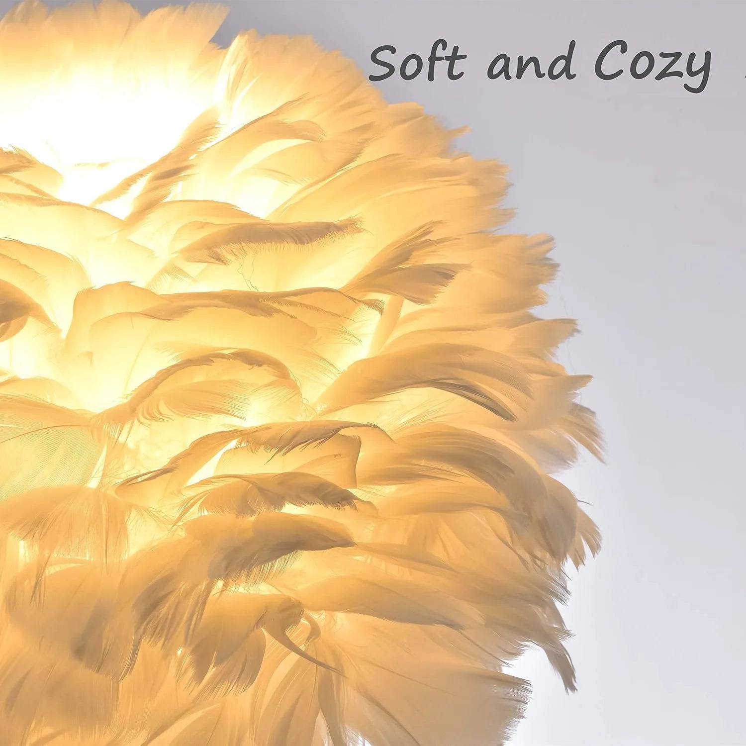 PLUMAGE FEATHER TABLE LAMP