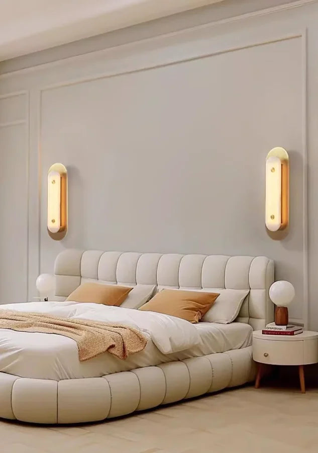 OVAL LATTICE WALL LAMP