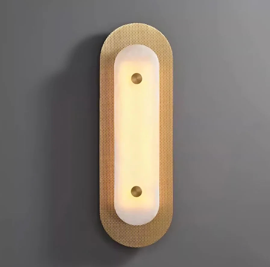 OVAL LATTICE WALL LAMP