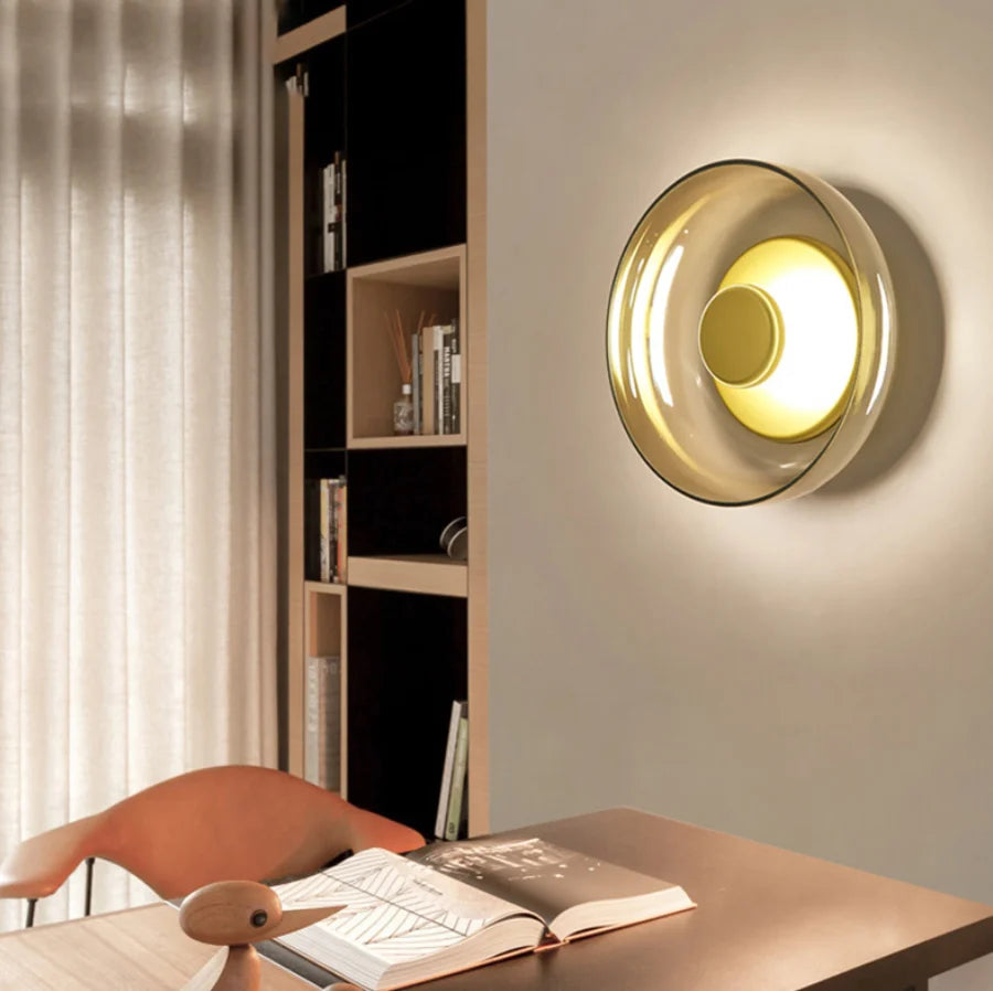 SOLARA DISK WALL LIGHT