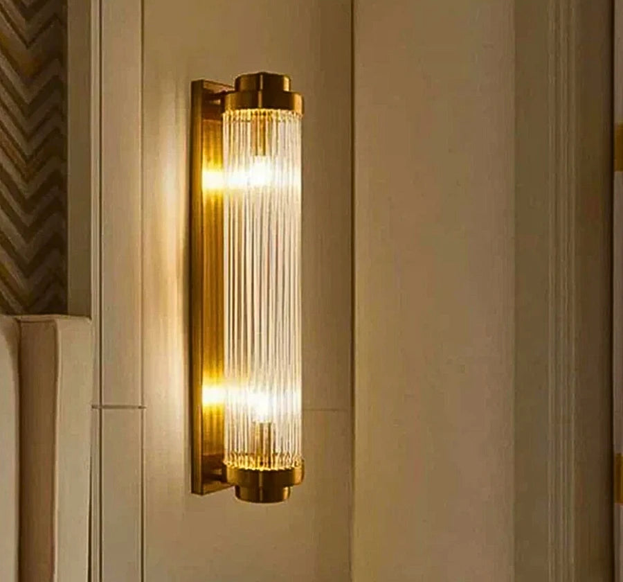 LUSTREGLOW HOURGLASS WALL LAMP