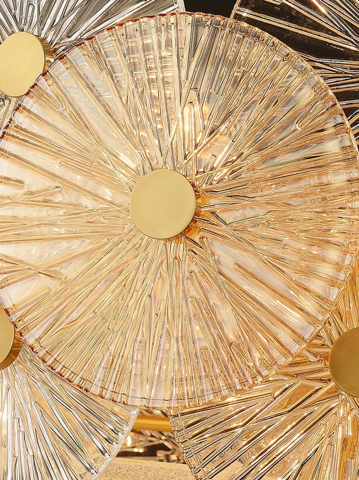 SOLAR BLOOM GLASS CHANDELIER