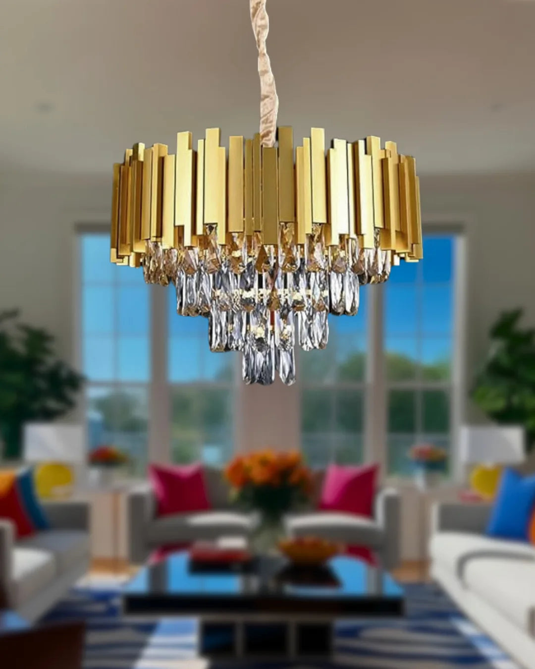 MAJESTY CRYSTAL CHANDELIER