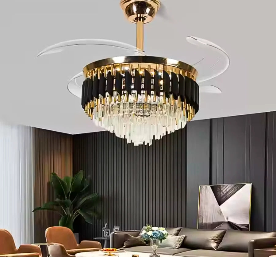 BELLAGIO CHANDELIER CEILING FAN