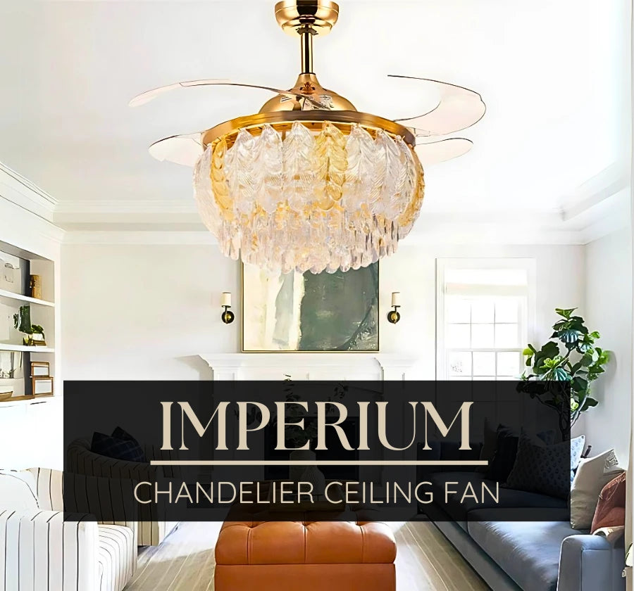 IMPERIUM CHANDELIER CEILING FAN