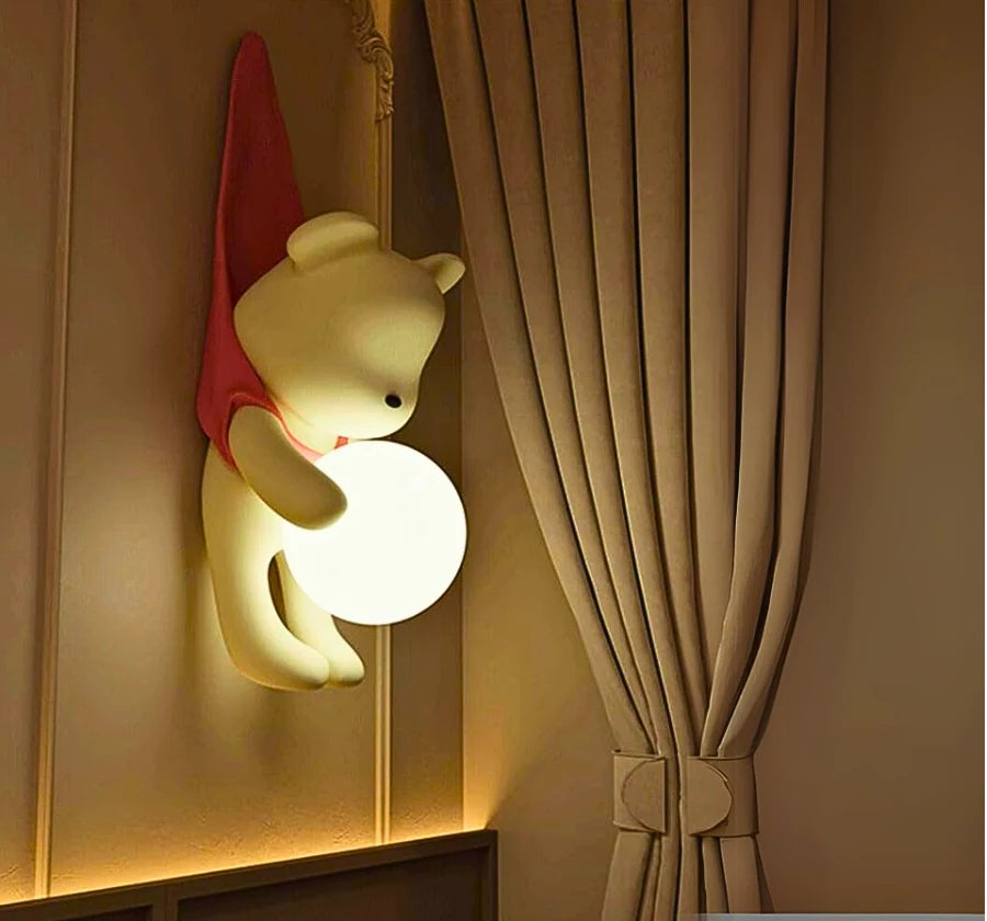 BEAR GLOW JUNIOR WALL LIGHT