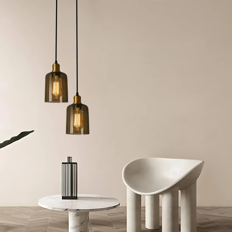AURON SMOKED PENDANT LIGHT