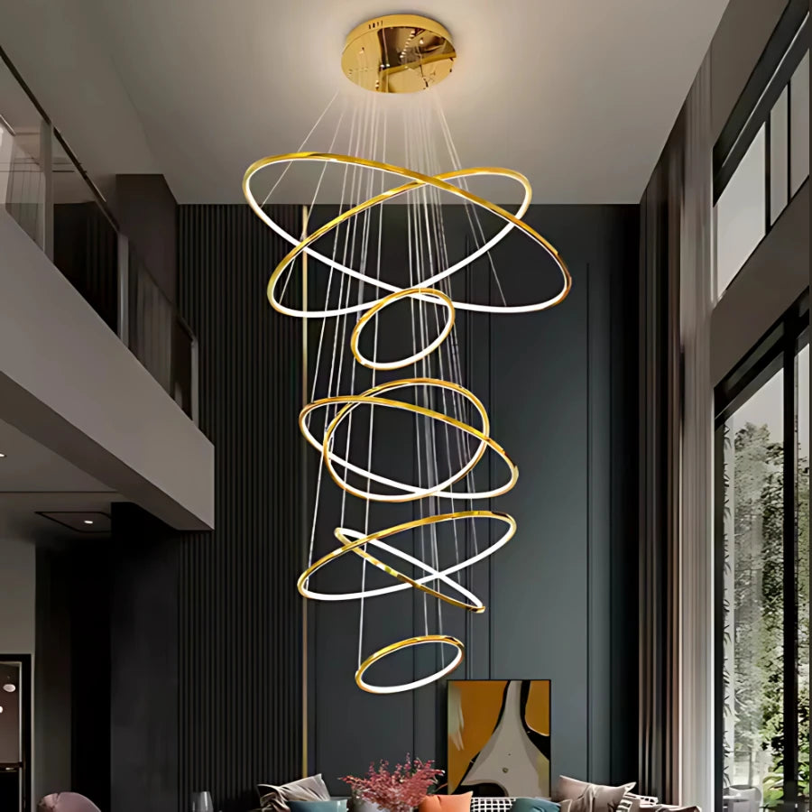 HALO DUPLEX CHANDELIER