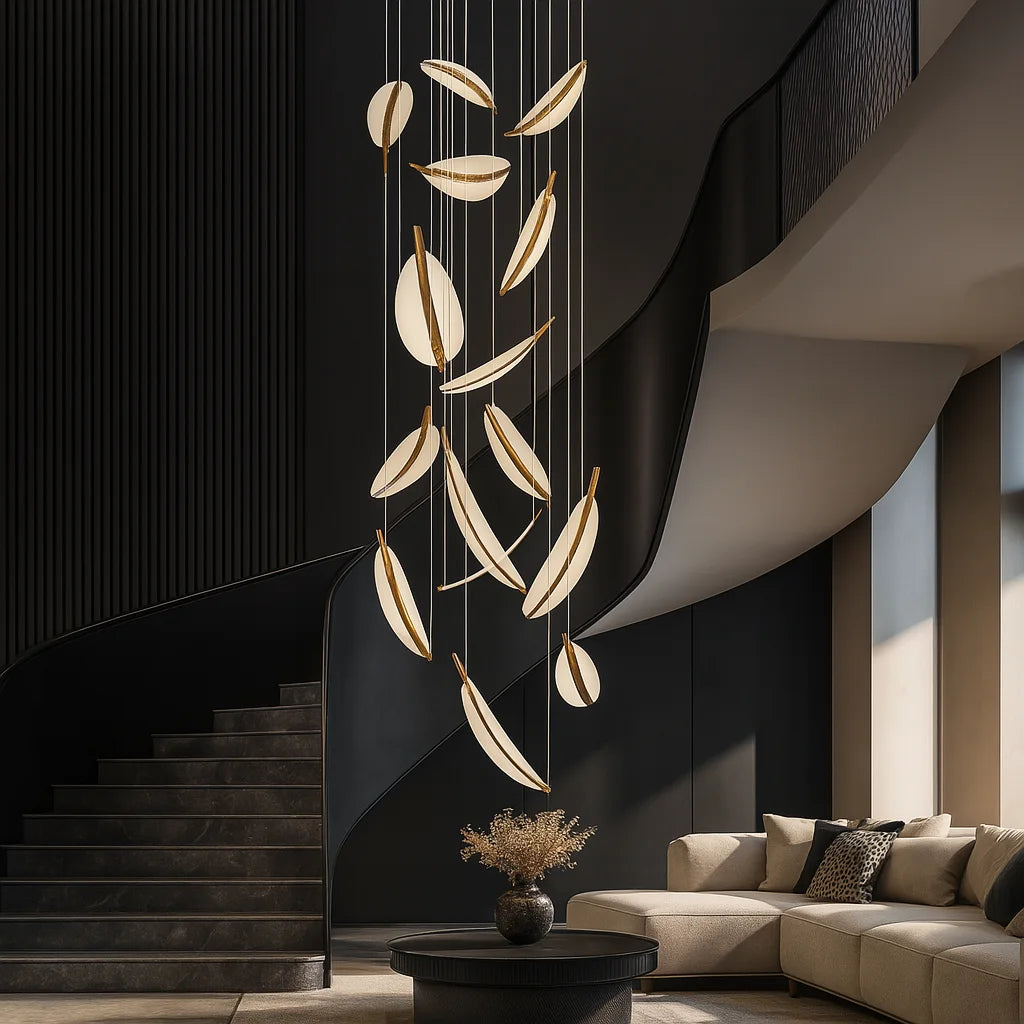 LEAF DUPLEX CHANDELIER