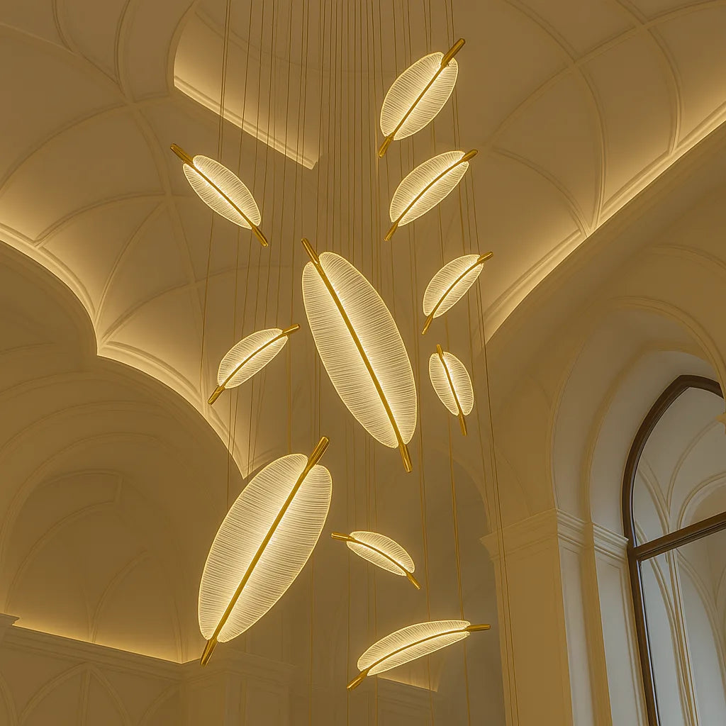 LEAF DUPLEX CHANDELIER