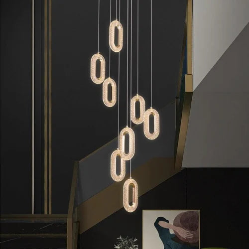 ORBITRA DUPLEX CHANDELIER