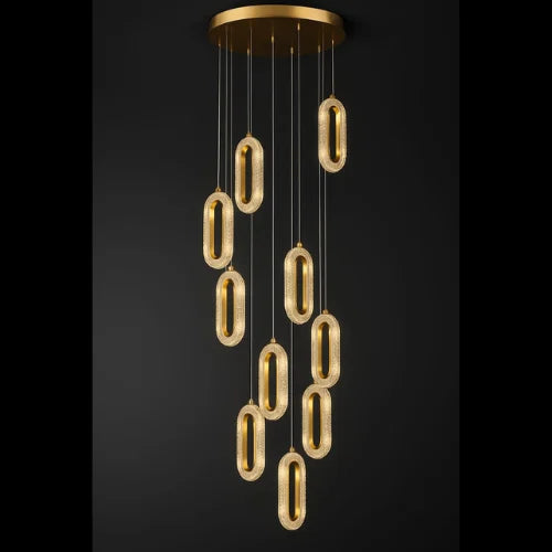 ORBITRA DUPLEX CHANDELIER