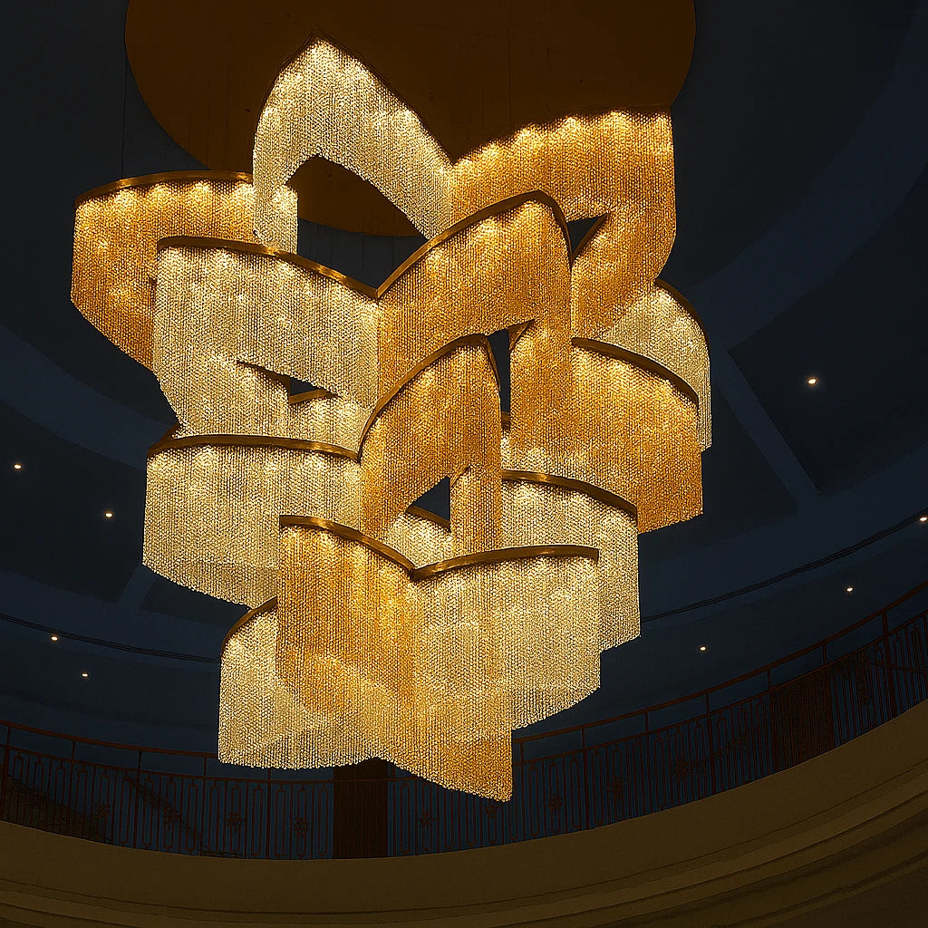 CHÂTEAU FLEUR DUPLEX CHANDELIER