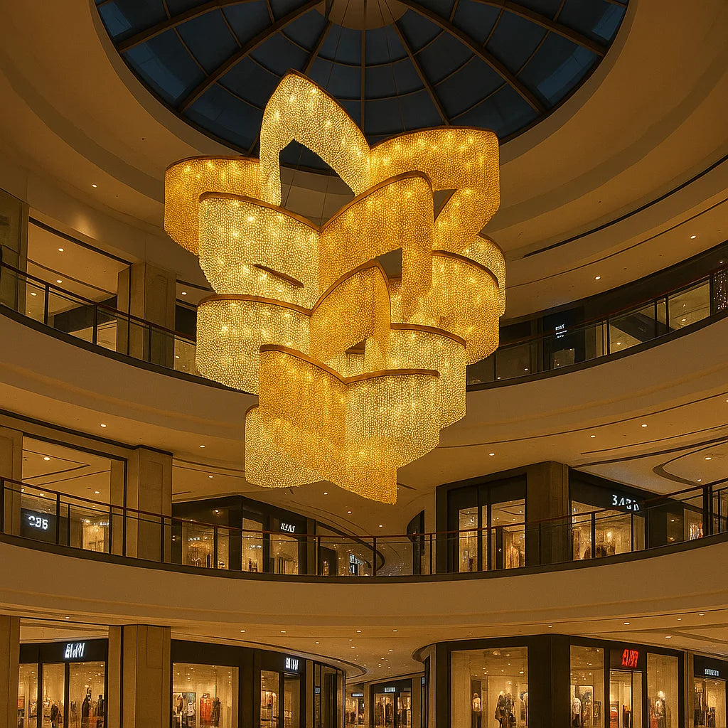 CHÂTEAU FLEUR DUPLEX CHANDELIER