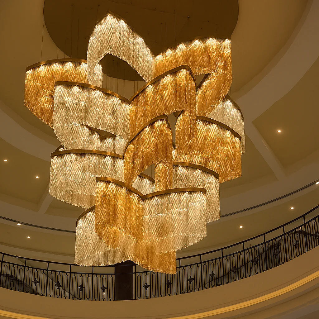 CHÂTEAU FLEUR DUPLEX CHANDELIER