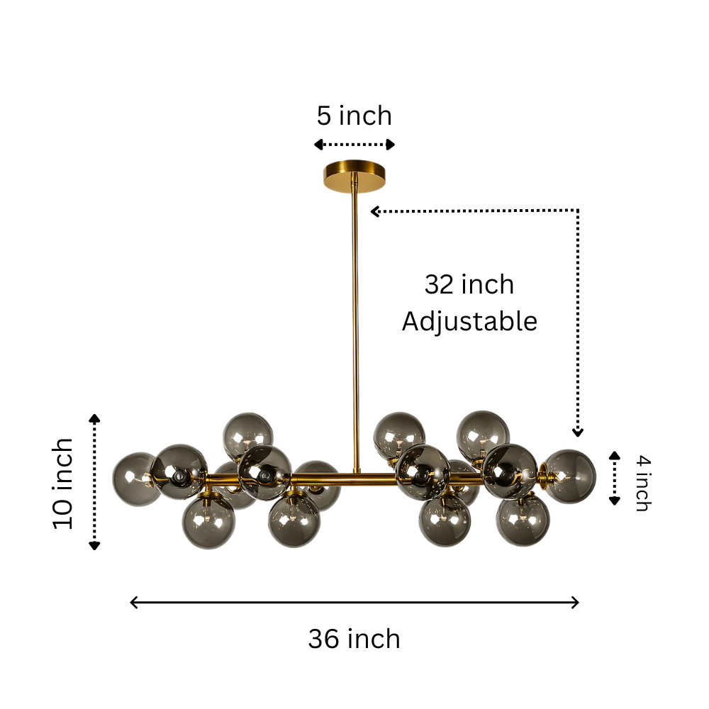 CELESTIQUE LUXE – MODERN CHANDELIER