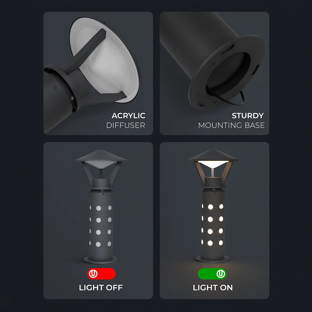 ZENITH BOLLARD LIGHT