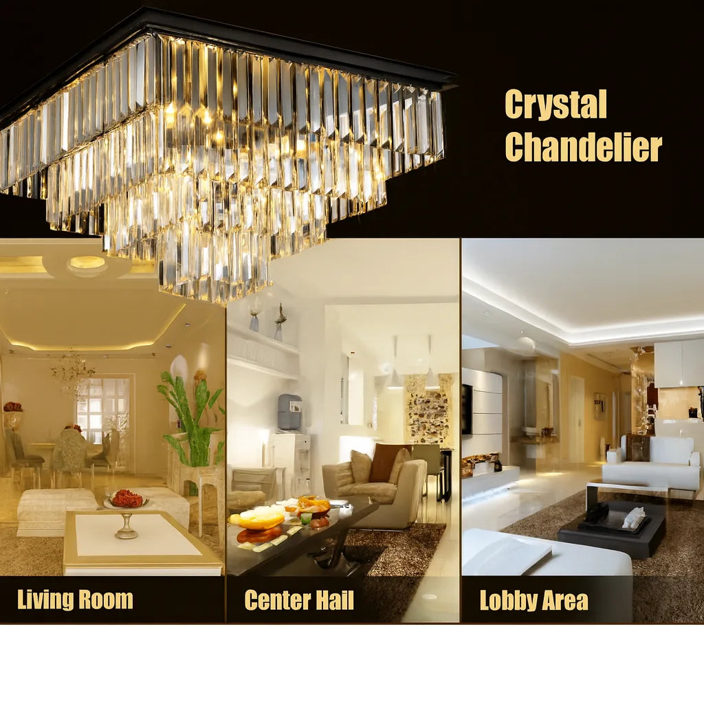 MAJESTIC RADIANCE – CRYSTAL CHANDELIER