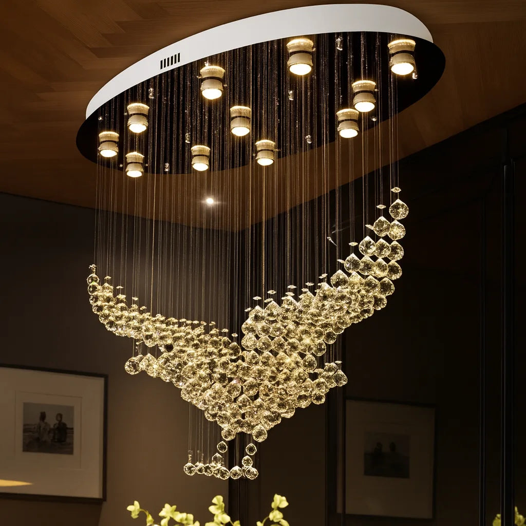 CRYSTAL FALCON CHANDELIER