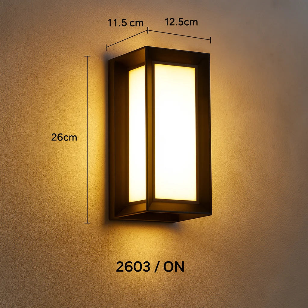 NOVUS OUTDOOR WALL FACADE LIGHT