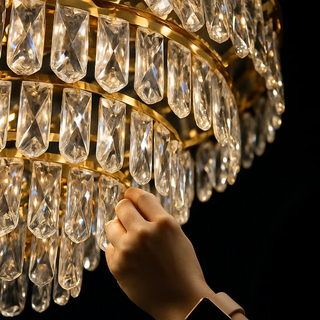 CHANTECLAIR CRYSTAL CHANDELIER