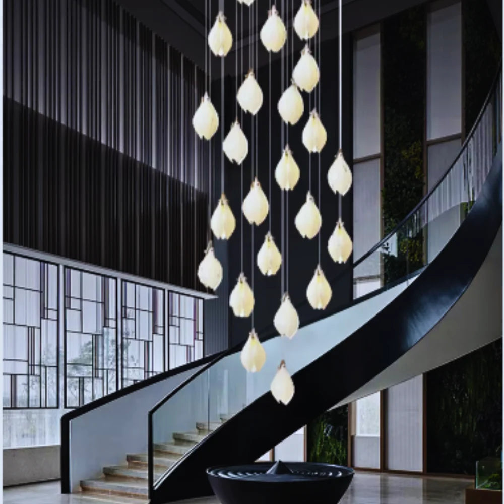 OPULENT BLOSSOM DUPLEX CHANDELIER