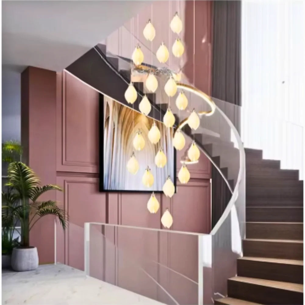 OPULENT BLOSSOM DUPLEX CHANDELIER