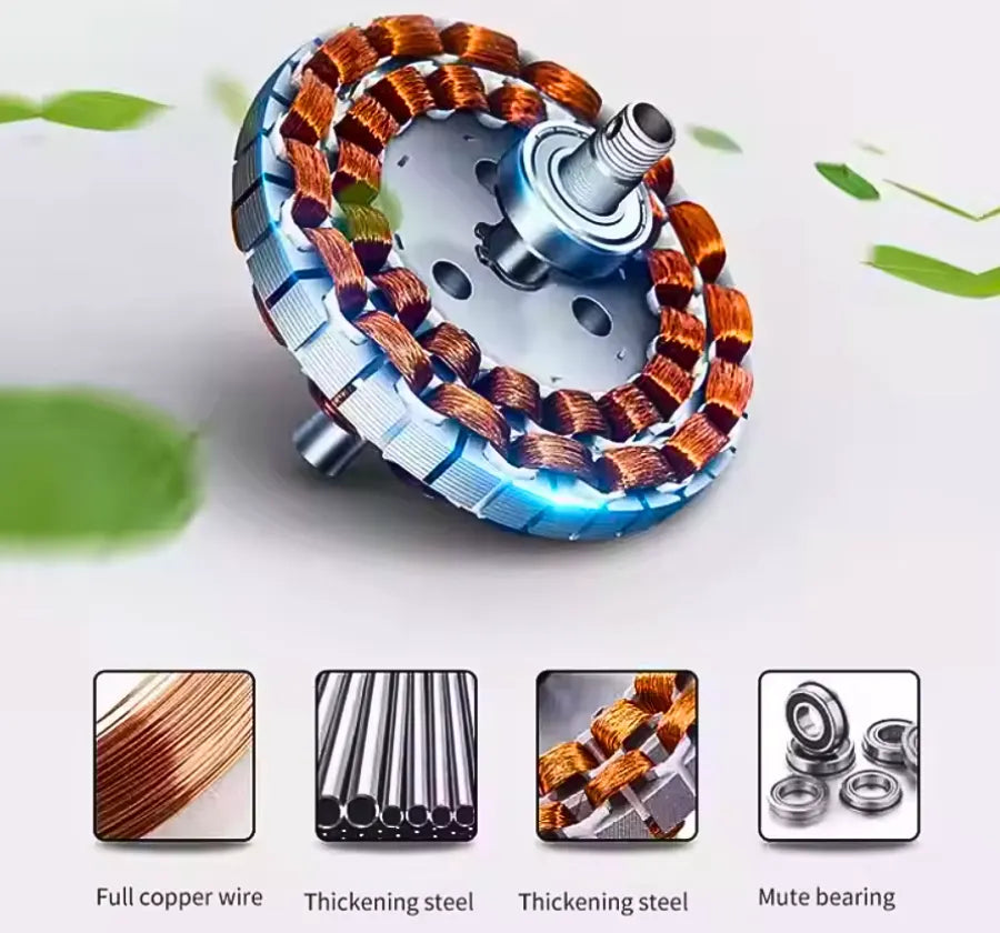 BELLAGIO CHANDELIER CEILING FAN