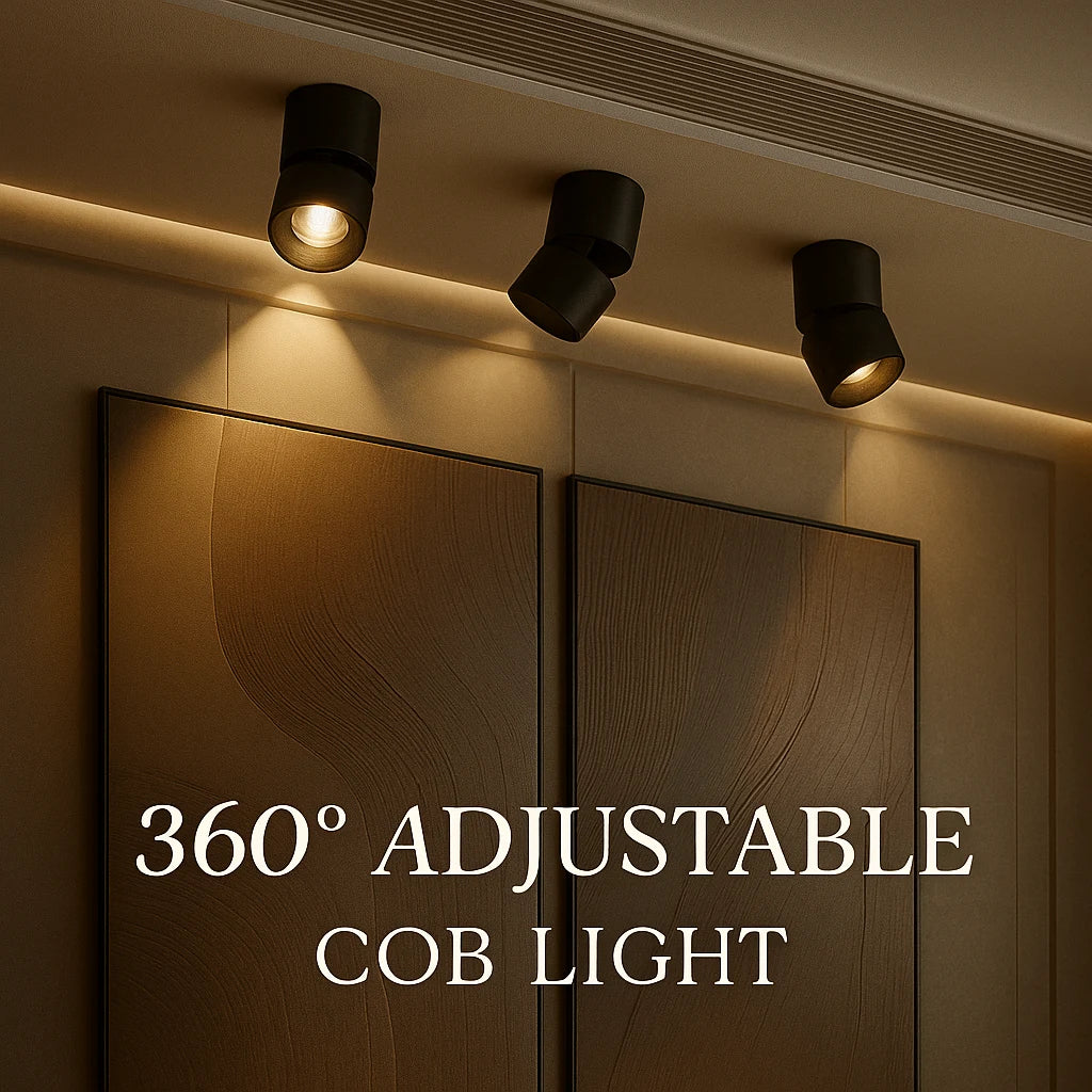 360° Adjustable COB SPOTLIGHT