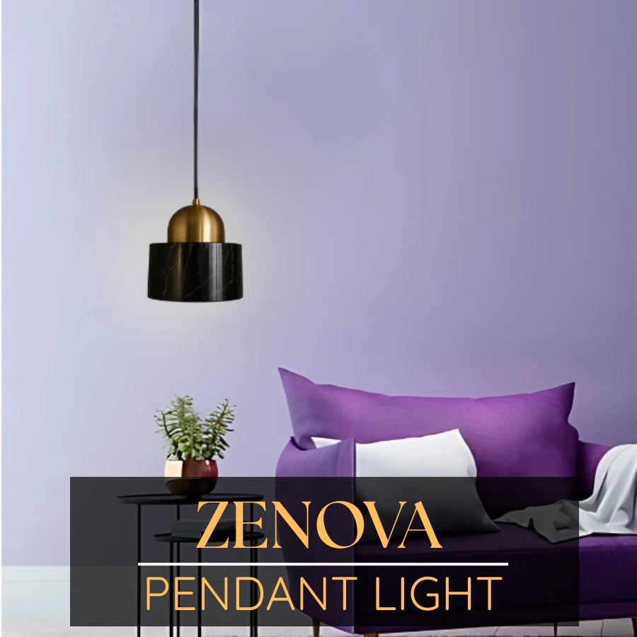 ZENOVA BLACK PENDANT LIGHT