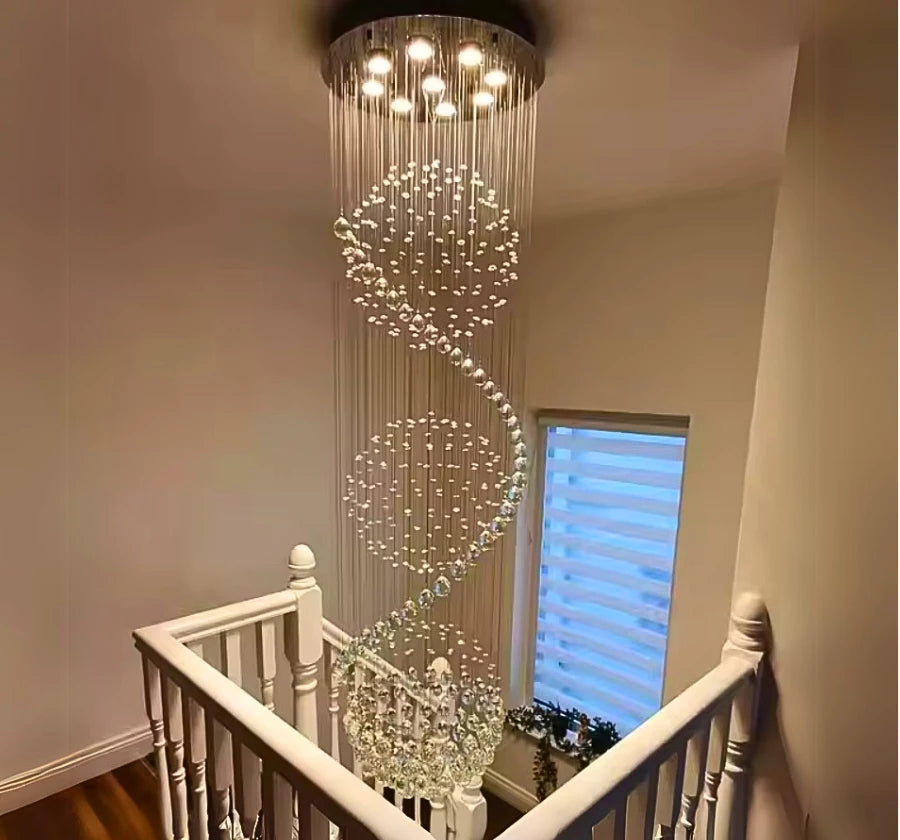 STARLIGHT CRYSTAL DUPLEX CHANDELIER