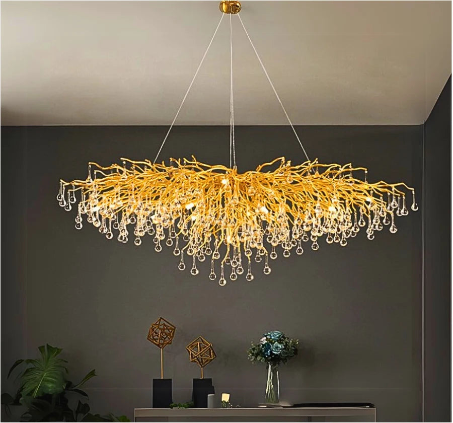 IMPERIAL CRYSTAL DROPS CHANDELIER