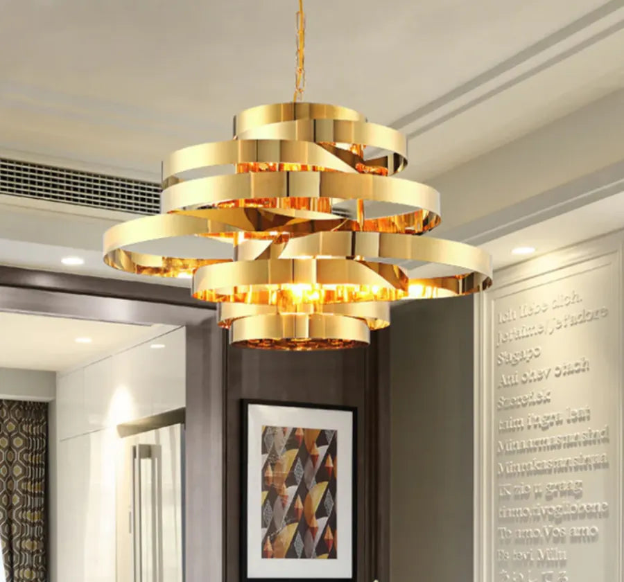 VALENCIA GOLDEN CHANDELIER