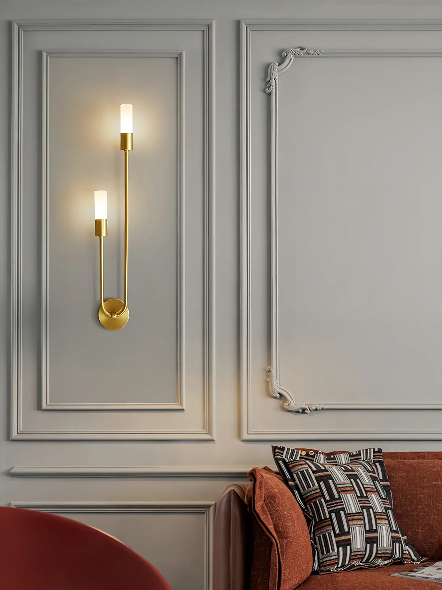 DUAL SHARD WALL LAMP