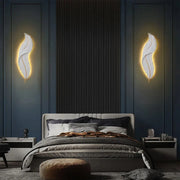ETHEREAL FEATHER GLOW WALL LIGHT