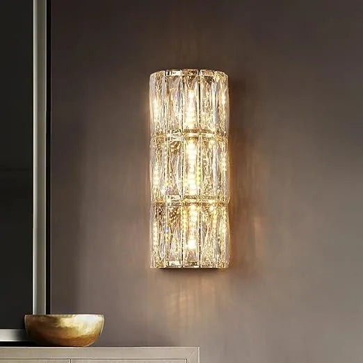 CASCADE CRYSTAL WALL LIGHT