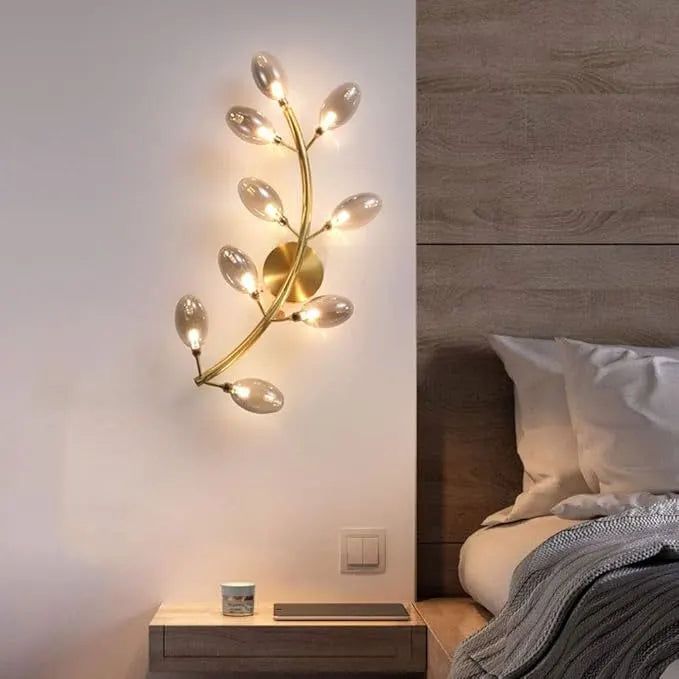 ETHERAL LEAF WALL LIGHT (SMOKE)