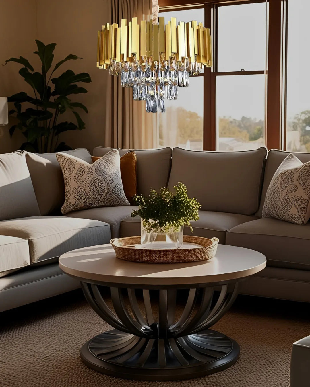 MAJESTY CRYSTAL CHANDELIER