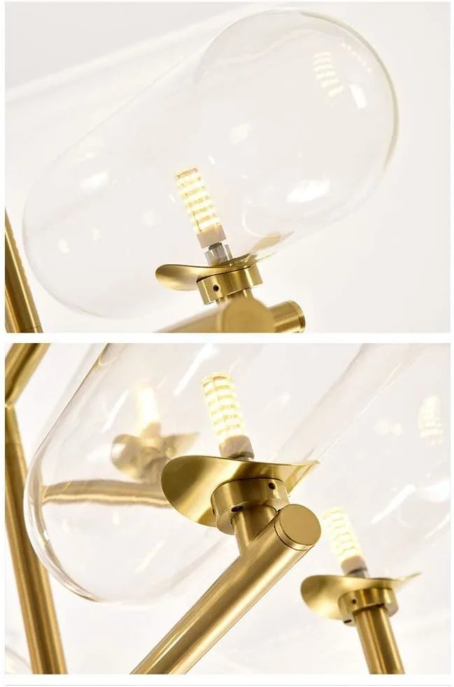 ASTRA CLEAR GLASS CHANDELIER