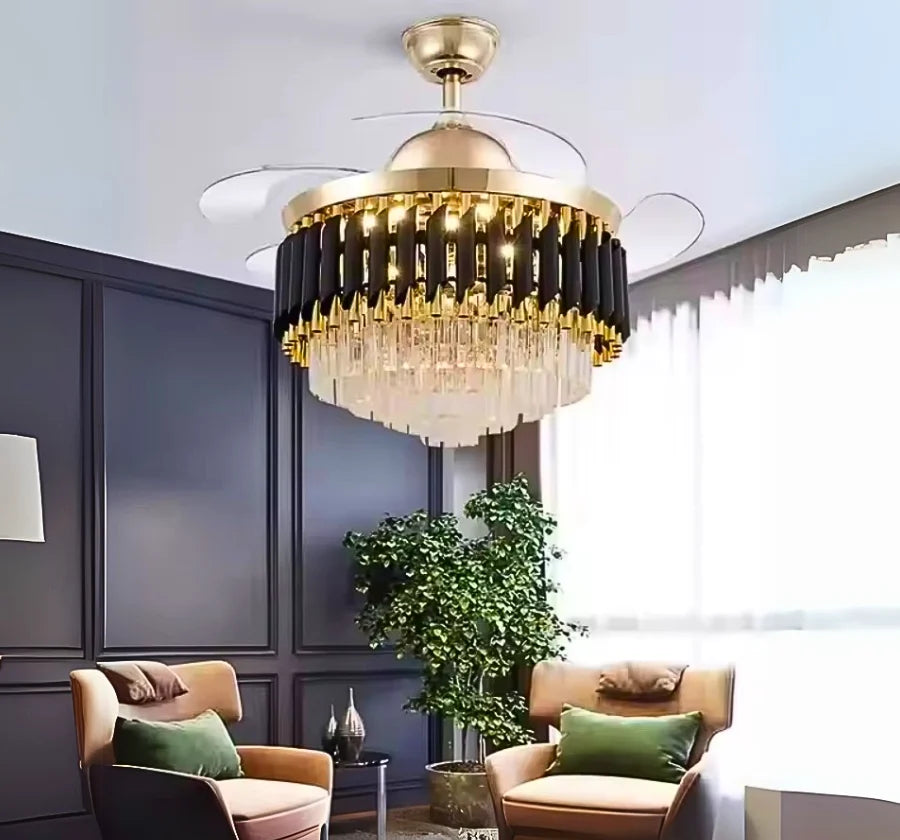 BELLAGIO CHANDELIER CEILING FAN